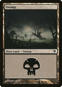 MTG ■土地/英語版■《沼/Swamp》イニストラード ISD