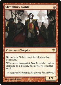 MTG ■赤/英語版■《流城の貴族/Stromkirk Noble》イニストラード ISD