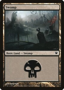 MTG ■土地/英語版■《沼/Swamp》イニストラード ISD