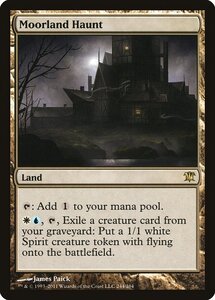 MTG ■土地/英語版■《ムーアランドの憑依地/Moorland Haunt》イニストラード ISD