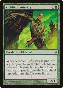 MTG ■緑/英語版■《ヴィリジアンの密使/Viridian Emissary》ミラディン包囲戦 MBS