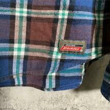 111 『Dickies』ディッキーズ (S) チェックシャツ / ネルシャツ_画像5