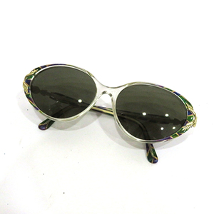  used Fendi sunglasses FF Logo FV287 AB rank Gold metal fittings clear frame lady's ....[ free shipping ][ west god shop ]