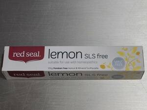 【希少品】【大人気】Red Seal Lemon SLS Free 歯磨き粉　ニュージーランド産　１００g/本　３本セット