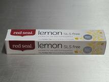 【希少品】【大人気】Red Seal Lemon SLS Free 歯磨き粉　ニュージーランド産　１００g/本　３本セット_画像2