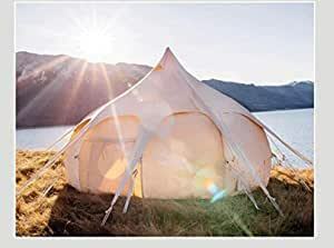 大型テント 玉ねぎ型 4m ベルテント グランピング、おしゃれキャンプ 8人用 アウトドア 防災 イベント 即決歓迎