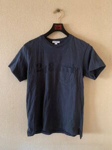 Engineered Garments ( engineered garments ) 248 design T-shirt navy 