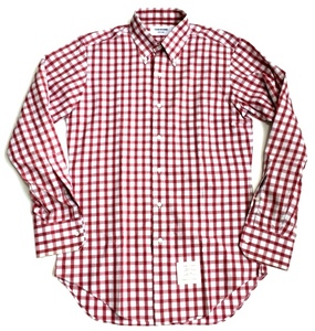 上品さ溢れる アメリカ製 THOM BROWNE トムブラウン カジュアル メンズ 紳士 パンツ ジャケット トップス 長袖シャツ サイズ 2 M位