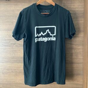 patagonia ロゴTシャツ オーガニックコットン(ブラック)パタゴニア