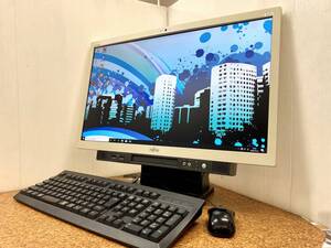 良品!富士通K555 20インチモニター一体型 Corei5-4310M・8GB・SSD256GB・ Win10Pro・DVDマルチ・Office2019・無線LAN付き・キ・マ