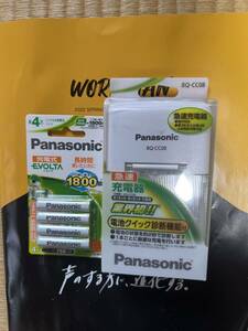 Panasonic ニッケル水素電池1.2VBQ-CC08急速充電器単3・単4専用