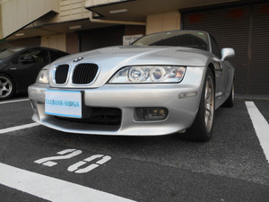返金保証付:中古車◆滋賀県湖南市発 2000年 BMW Z3 ロードスター 2.0 手動オープン ハ-フレザ-@車選びドットコム