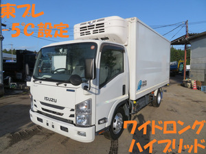 走行16万 2017 Isuzu Elf 東プレ-5℃冷蔵冷凍vehicle Widelong@vehicle選びドットコム