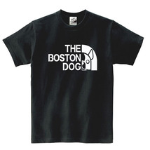 【SALEパロディ黒M】5ozボストンテリア犬Tシャツ面白いおもしろうけるネタプレゼント送料無料・新品1500円_画像1