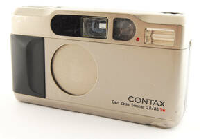 1391 コンタックス T2 CONTAX T2 データバック付き Carl Zeiss Sonnar F2.8 38ｍｍ T* コンパクトフィルムカメラ