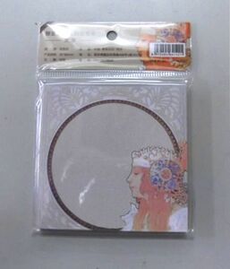 ★新品　可愛い　メモ紙　ミュシャ　Mucha　メモ★