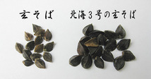 最高級 北海3号玄蕎麦(そばの種)450g(北海道栗山産)生産量の少ない希少な新品種「北海3号」プレミア種【メール便対応】_画像5