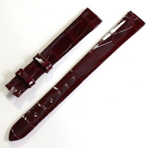  Chopard wristwatch change belt car i knee crocodile dark wine color 12×10 original 