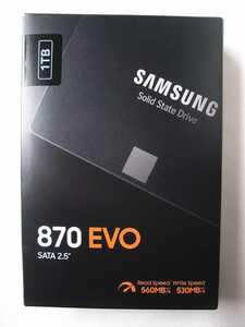 新品未開封 Samsung SSD 870 EVO MZ-77E1T0B/IT / SATA 内蔵2.5型 容量1TB(1000GB) 読込560MB/s 書込530MB/s vi