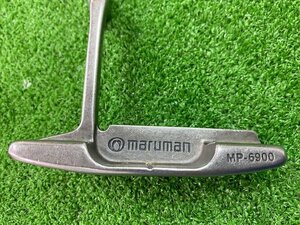 1●maruman/マルマン 中古 パター MP-6900 オリジナルスチールシャフト●203