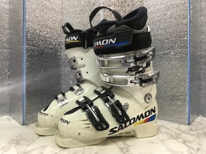 1* SALOMON( Salomon ) X3 JR PRO 110 perhaps 2010-2011 year of model 22-22.5.265mm Jr racing model [ Sapporo * shop front receipt possible ]*1415