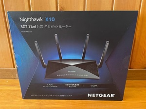 【動作確認済】NETGEAR 無線LANルーター Nighthawk X10 R9000-100JPS (11ad対応)