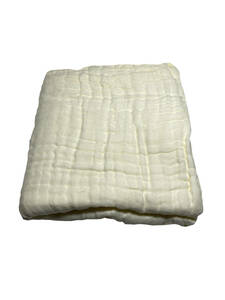  baby Kett soft bath towel 6 -ply gauze cotton 100%. water speed . blanket 110cm×110cm summer baby accessory head guard baby yellow 