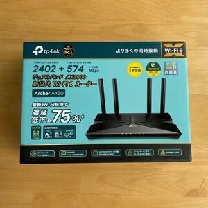 TP-Link Archer ティーピーリンク Archer AX50 Wi-Fi 6(11AX)2402+574Mbps