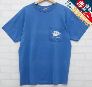 dAI9052【クリックポスト対応】 FRUIT OF THE LOOM CAR QUEST AUTO PARTS 半袖ポケットTシャツ フルーツルーム