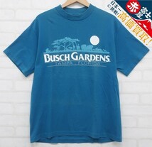 dAI9051【クリックポスト対応】 HeF-T BUSCH GARDENS 半袖Tシャツ USA製 _画像1