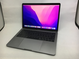 １円スタート！！ MacBook Pro A1708 (13-inch, 2017, Two Thunderbolt 3 ports) USキーボード スペースグレイ [Nmc]