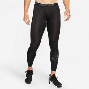 【新品】Lサイズ NIKE ナイキプロ Dri-FIT コンプレッション ロングタイツ DD1914-010 ブラック/ホワイト メンズ