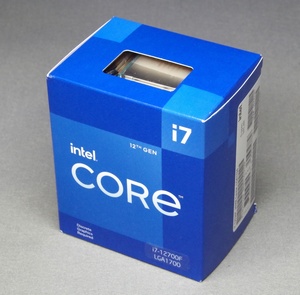 週末ゴールドクーポン歓迎 新品 Intel Core i7-12700F + 中古DDR4 8GB×2枚=16GB CPU新品未開封品 購入証明書有り 第12世代 LGA1700 M-7