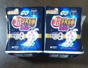 ソフィ 超熟睡ガード 360 6コ入×2 合計12個