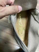 90s ビンテージ 【新品】 クラークス Clarks デザートブーツ made in England イギリス製 ☆ チャッカブーツ クロケット&ジョーンズ_画像3