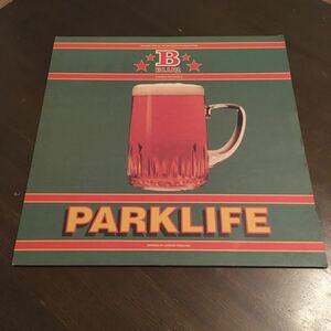 blur parklife 12 レコード UK盤 ポスターつき 名曲 oasis