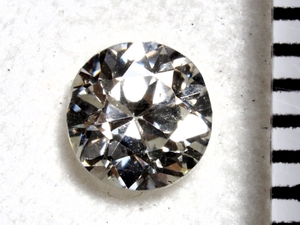  natural antique Vintage diamond 0.304 ct,so-ting attaching 
