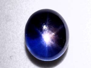  non heating natural Star sapphire loose 7.025 ct,so-ting attaching, case go in 