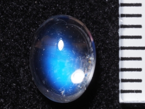  natural blue moonstone loose 1.602 ct,so-ting attaching, in the case 