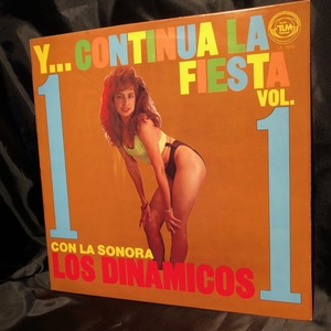 Sonora Los Dinamicos / Y... continua la fiesta vol.1 LP TLM