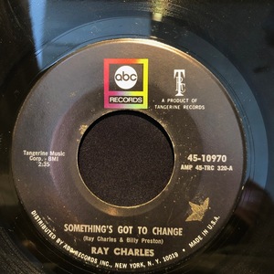 Ray Charles / In The Heat Of The Night 7inch ABC Records