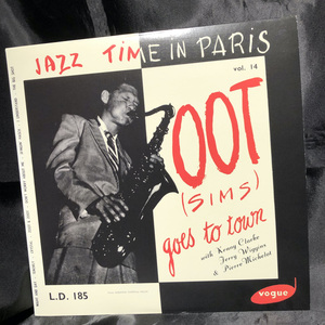Zoot Sims / Goes To Town Jazz Time In Paris Vol.14 10inch　VOGUE・BMG