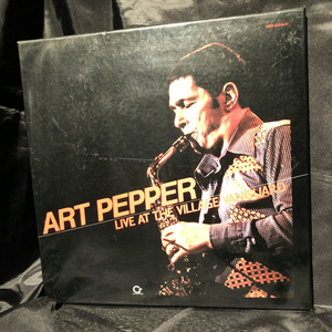 Art Pepper / Live At The Village Vanguard 3LP COMTEMPORARY・KING RECORD