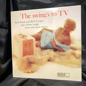 Bud Shank And Bob Cooper / The Swing's To TV LP WORLD PACIFIC RECORDS・TOSHIBA-EMI