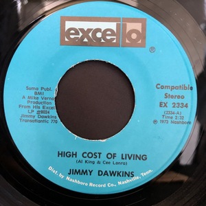 Jimmy Dawkins / High Cost Of Living 1011 Woodland 7inch Excello