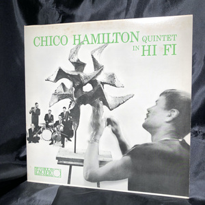 THE CHICO HAMILTON QUINTET IN HI FI LP PACIFIC JAZZ・King Record