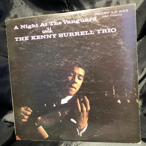 The Kenny Burrell Trio / A Night At The Vanguard LP CADET・VICTOR