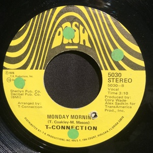 T-Connection / Disco Magic Monday Morning 7inch DASH