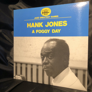 HANK JONES TRIO / A FOGGY DAY LP BLACK AND BLUE・NORMA