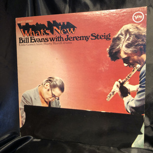 Bill Evans with Jeremy Steig / What's New LP VERVE